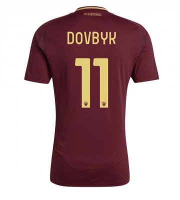 AS Roma Artem Dovbyk #11 Hemmatröja 2024-25 Kortärmad